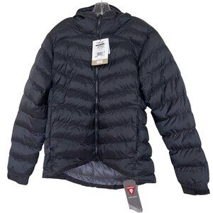 RAB Jacket Womens Size XL Nebula Pro Pertex Quantum Primaloft Black Hood Pocket